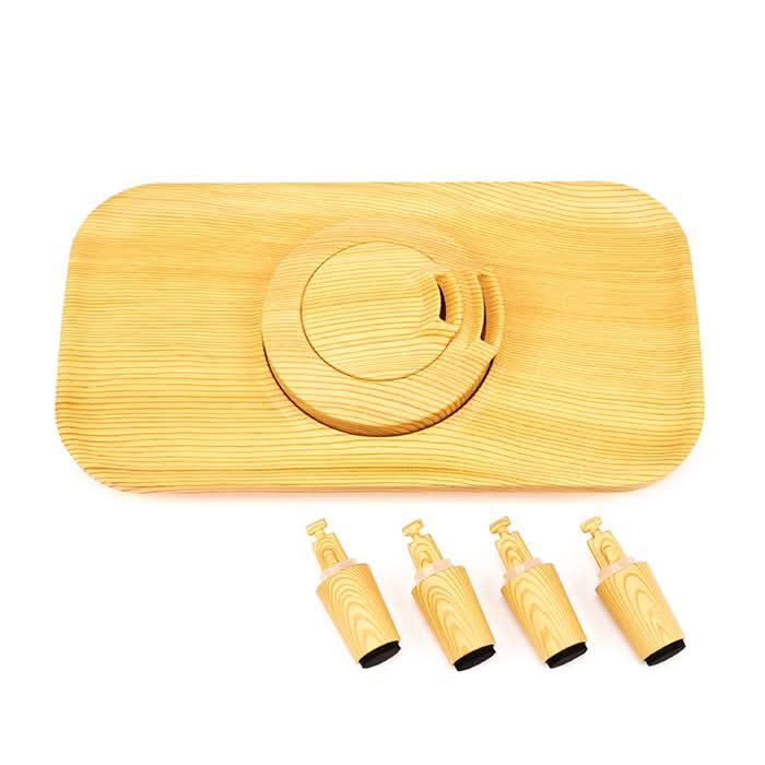 Meaco Deluxe 202 Wooden Top Cover and Feet Set - Image 8