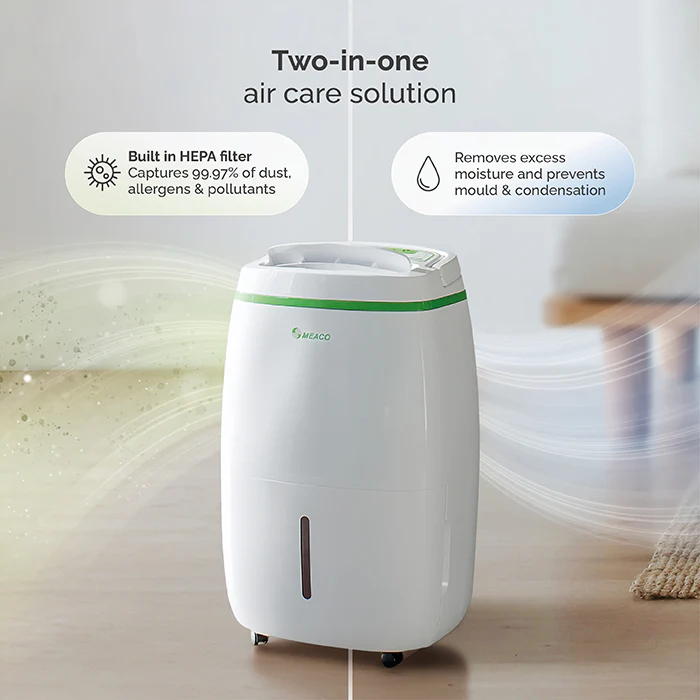 Meaco 12L Low Energy Dehumidifier and Air Purifier - Image 3