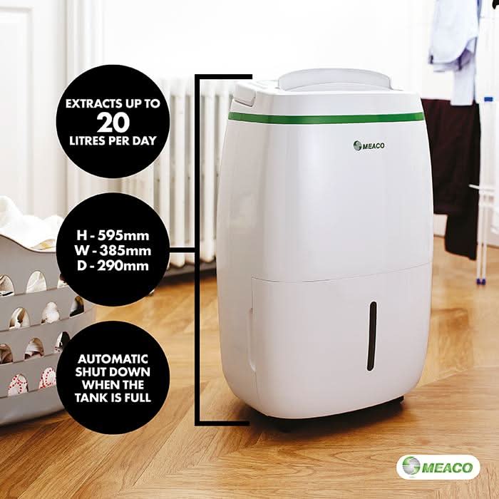 Meaco 20L Low Energy Dehumidifier and Air Purifier - Image 6