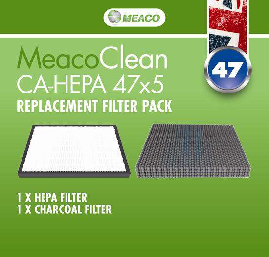 MeacoClean CA-HEPA 47x5 Filter Pack - Image 3