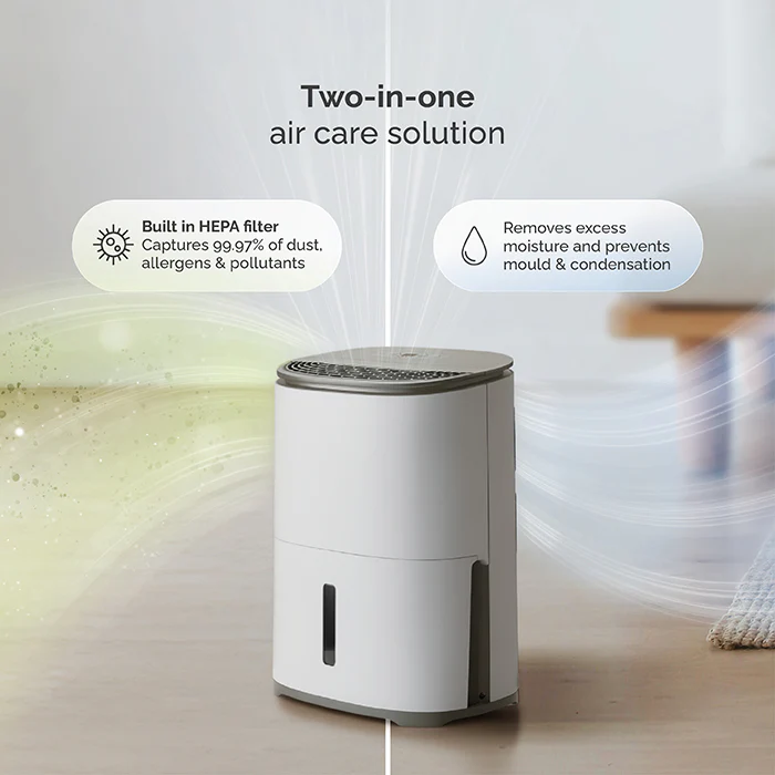 MeacoDry Arete® One 6L Compact Dehumidifier / Air Purifier - Image 3