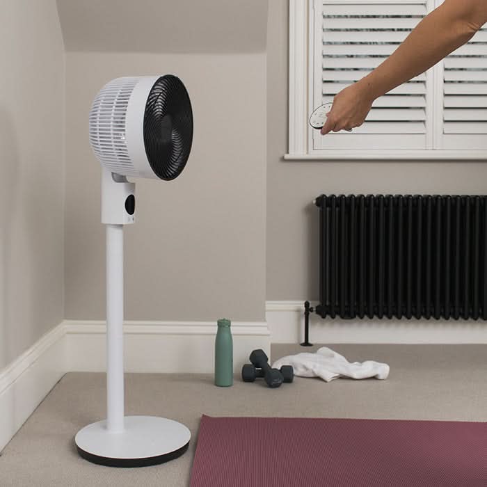 MeacoFan Sefte® Pro 10" Pedestal Air Circulator with Storage Bag - Image 7