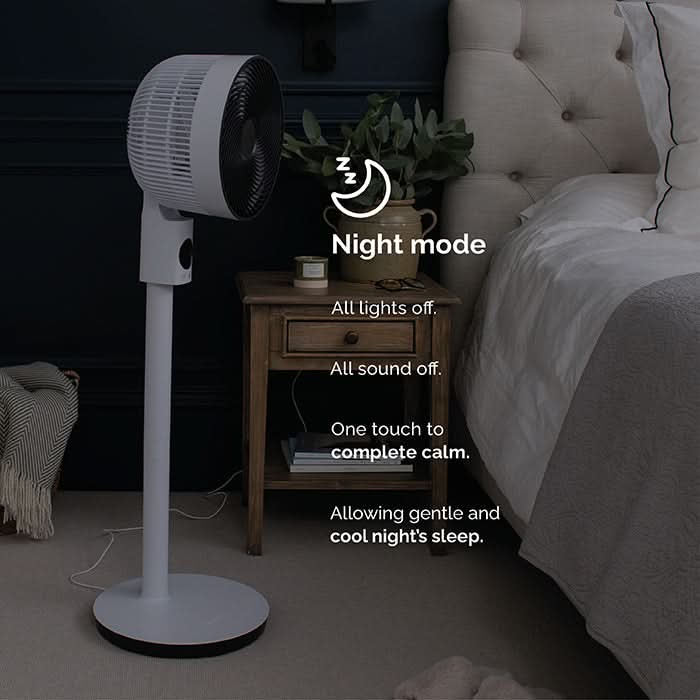 MeacoFan Sefte® 10" Pedestal Air Circulator with Storage Bag - Image 3