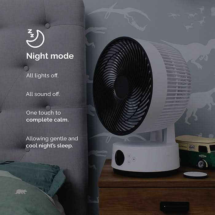 MeacoFan Sefte® 10" Table Air Circulator with Storage Bag - Image 3
