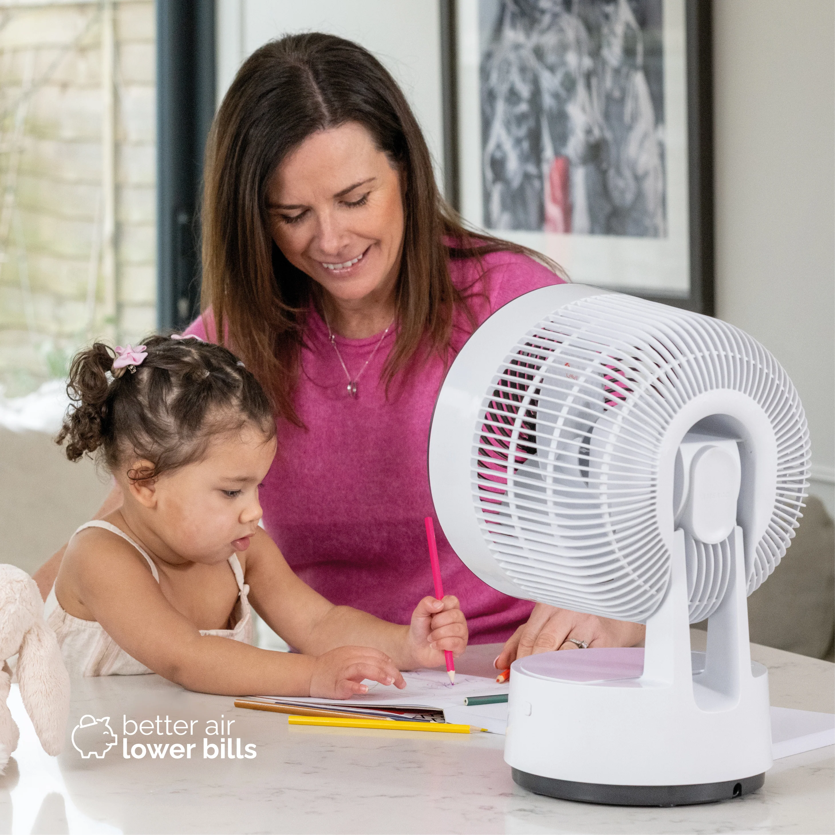 MeacoFan Sefte® 8" Portable Battery Air Circulator with Storage Bag - Image 7